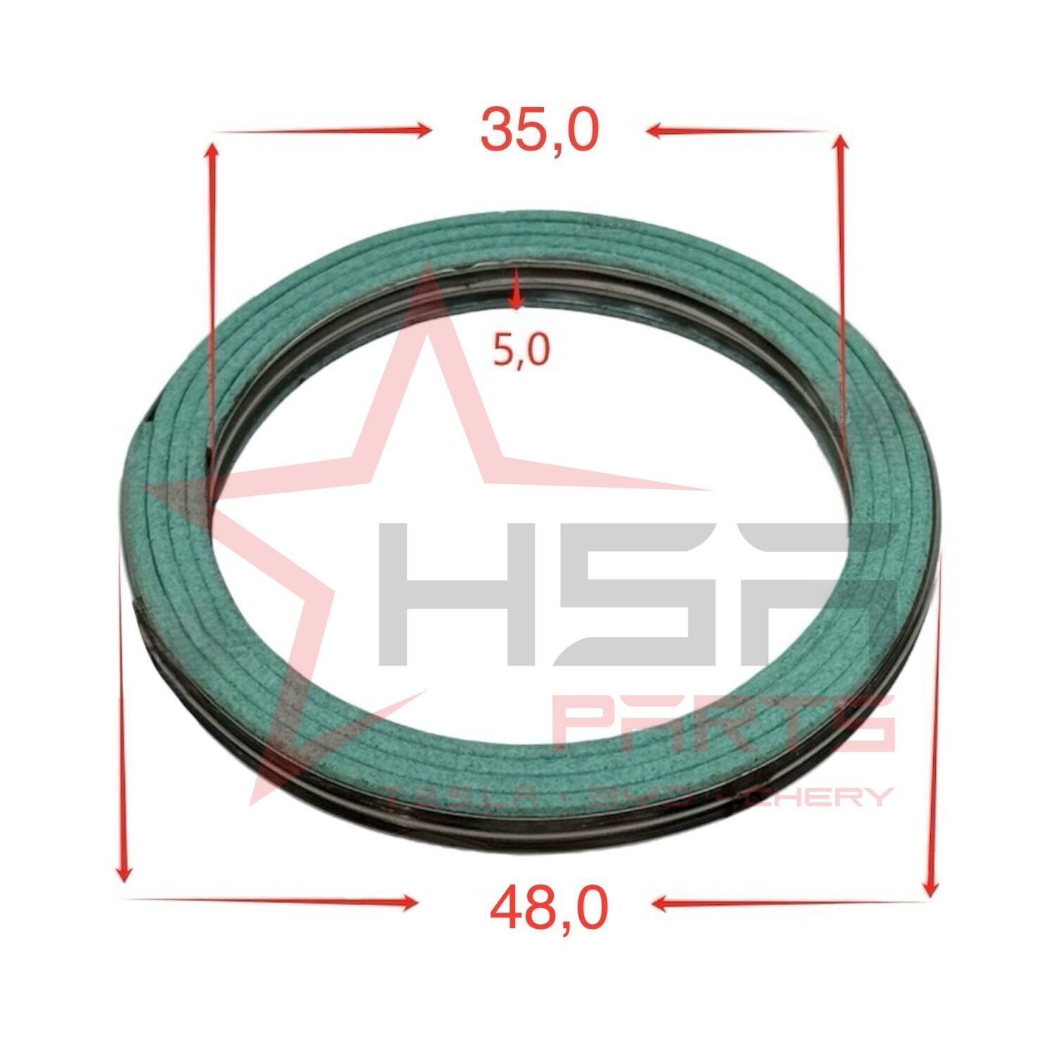 1988-1998 Toyota Corolla AE101 1,3 2e Boğaz Egzoz Contası (35x48x5) 90917-06012