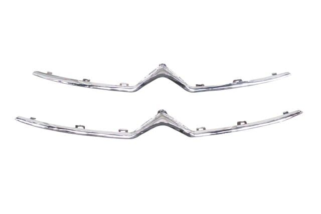 CITROEN C4- 11/17; ÖN PANJUR ÜST NİKELAJI (ALT/ÜST TAKIM 2 ADET) (TW)