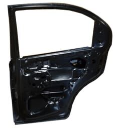 CHEVROLET AVEO- SD- 07/12; ARKA KAPI KOMPLE SAĞ (ÇELİK BARLI) SİYAH (TW)