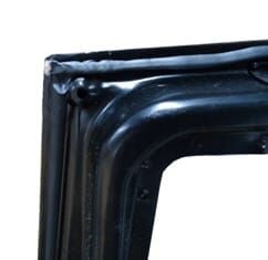 CHEVROLET AVEO- SD- 07/12; ARKA KAPI KOMPLE SAĞ (ÇELİK BARLI) SİYAH (TW)