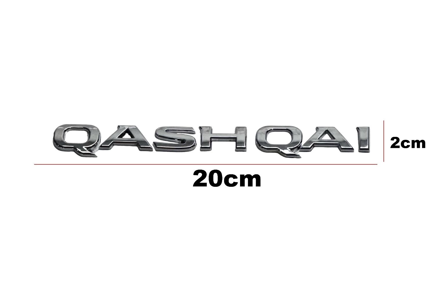 Nıssan Bagaj Krom Qashqai 14-17 Arka(Qashqai Yazısı)