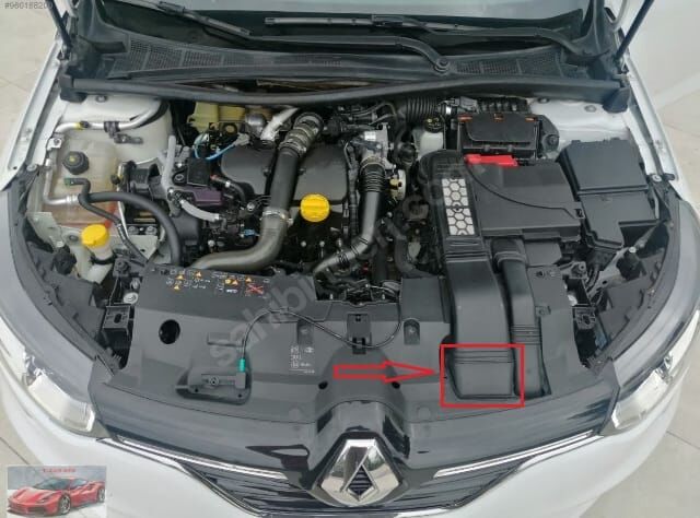 RENAULT MEGANE- 4- SD- 21/24; HAVA GİRİŞ BORUSU UÇ KISIM (TAMPON HAVA KANALI)