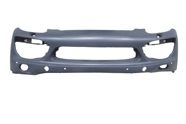 (YENİ ÜRÜN!!!)PORSCHE CAYENNE- 11/14; ÖN TAMPON ASTARLI GRİ (FAR YIKAMA/SENSÖR DELİKLİ) (TW)