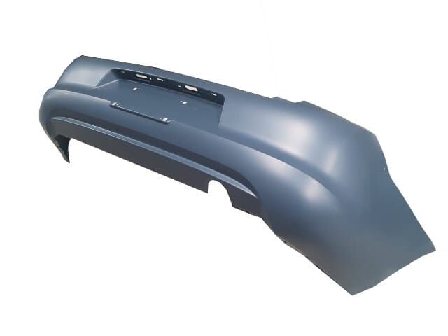 CITROEN C ELYSEE- 12/16; ARKA TAMPON KOYU GRİ SENSÖR DELİKSİZ (EUROBUMP)