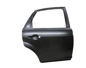 FORD FOCUS- SD/HB- 08/11; ARKA KAPI KOMPLE SAĞ SİYAH BAND DELİKSİZ (İCELİ/ÇEKOMASTİKLİ) (BFN)
