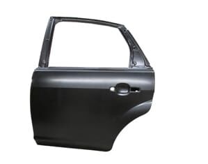 FORD FOCUS- SD/HB- 08/11; ARKA KAPI KOMPLE SOL SİYAH BAND DELİKSİZ (İCELİ/ÇEKOMASTİKLİ) (BFN)