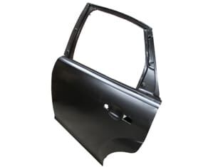 FORD FOCUS- SD/HB- 08/11; ARKA KAPI KOMPLE SOL SİYAH BAND DELİKSİZ (İCELİ/ÇEKOMASTİKLİ) (BFN)