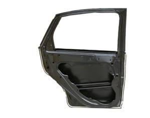 FORD FOCUS- SD/HB- 08/11; ARKA KAPI KOMPLE SOL SİYAH BAND DELİKSİZ (İCELİ/ÇEKOMASTİKLİ) (BFN)