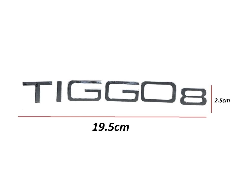 Chery Bagaj Krom Tiggo 8 Pro 22-24 Arka(Tiggo 8 Yazısı)