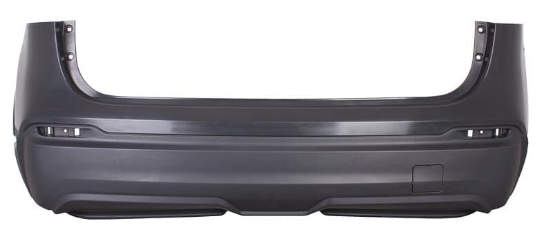 NISSAN QASHQAI- J11- 17/21; ARKA TAMPON SİYAH (SENSÖR DELİKSİZ)(VISIA/TEKNA/SKYPACK)(TYG)