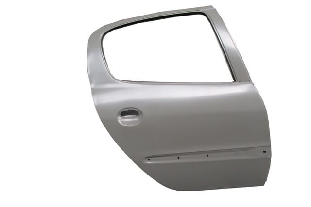 PEUGEOT 206- SD- 07/11; ARKA KAPI KOMPLE SAĞ GRİ BOYALI (TW)