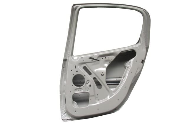 PEUGEOT 206- SD- 07/11; ARKA KAPI KOMPLE SAĞ GRİ BOYALI (TW)