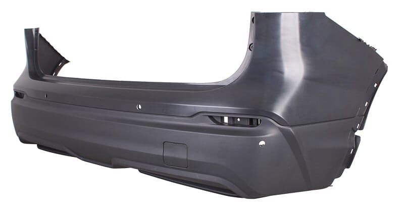 NISSAN QASHQAI- J11- 17/21; ARKA TAMPON SİYAH (SENSÖR DELİKLİ)(VISIA/TEKNA/SKYPACK)(TYG)