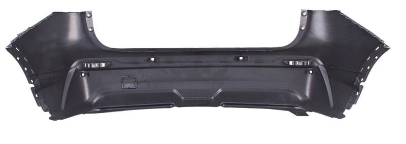 NISSAN QASHQAI- J11- 17/21; ARKA TAMPON SİYAH (SENSÖR DELİKLİ)(VISIA/TEKNA/SKYPACK)(TYG)