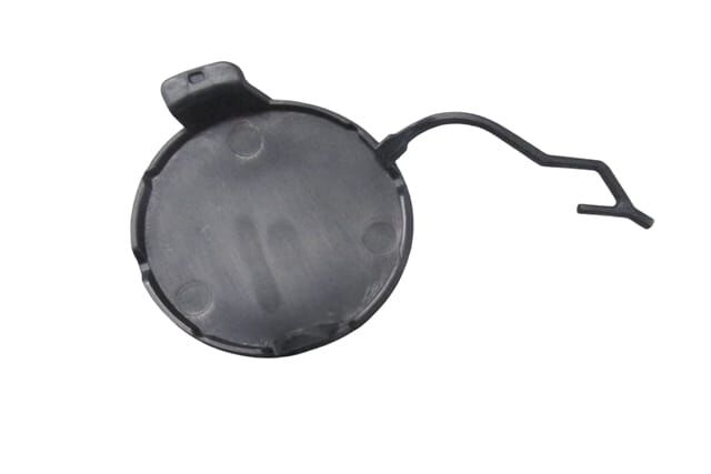 (YENİ ÜRÜN!!!)PORSCHE CAYENNE- 11/14; ÖN TAMPON ÇEKİ DEMİRİ KAPAĞI SAĞ SİYAH (TW)