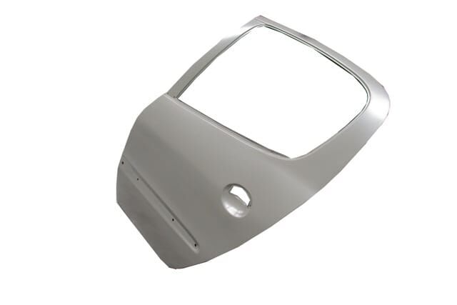 PEUGEOT 206- SD- 07/11; ARKA KAPI KOMPLE SOL GRİ BOYALI (TW)