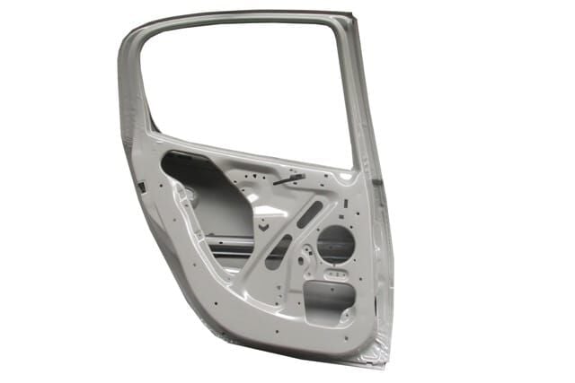 PEUGEOT 206- SD- 07/11; ARKA KAPI KOMPLE SOL GRİ BOYALI (TW)