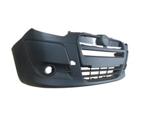 FIAT PRATICO- 12/14; ÖN TAMPON SİYAH (SİS DELİKLİ)