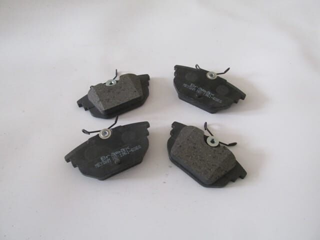 ALFA ROMEO 155- 93/97; ARKA FREN BALATASI (KABLOSUZ)(DİSK)(87x44.2x14)(BRAMAX)