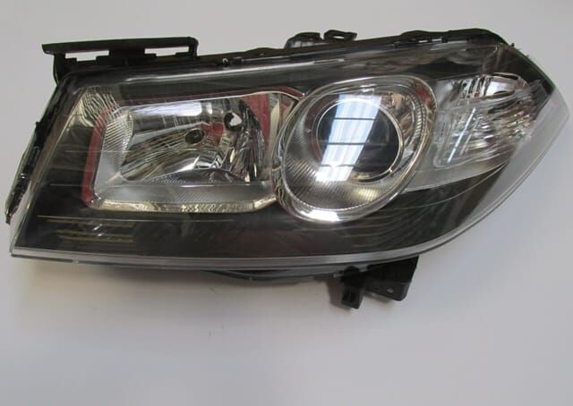 RENAULT MEGANE- 2- 07/09; FAR LAMBASI SOL ELEKTRİKLİ/MOTORSUZ SİYAH MERCEKLİ MAKYAJLI(AYFAR(E MARKLI
