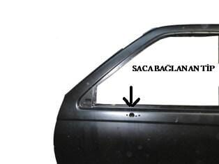 NISSAN SKYSTAR- PICK UP- D22- 97/02; ÖN KAPI KOMPLE R(AYNASI SACA BAĞLANAN)TÜRKİYE TİPİ)İCELİ/ÇEKOMA