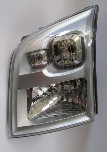 FORD TRANSIT- V347- 07/13; FAR LAMBASI SOL ELEKTRİKLİ/MANUEL GRİ 7 FİŞLİ (H4)(AYFAR) (E MARKLI)