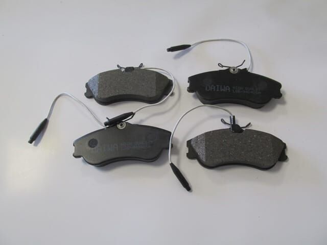 CITROEN BERLINGO- 08/12; ÖN FREN BALATASI(4KABLO)(DİSK)(129,7X56X18,5)1.6HDI(75/90)1.9(BRAMAX)