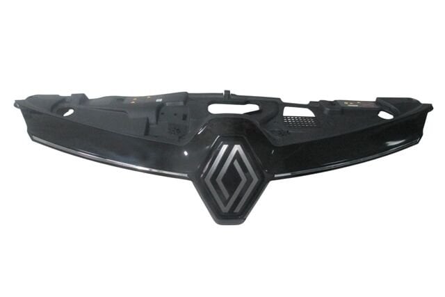 (YENİ ÜRÜN!!!)RENAULT CLIO- 5- HB- 23/25; ÖN PANJUR ÜST ÇITASI KOMPLE (ÜST PLASTIKLI/NIKELAJ ÇITALI)