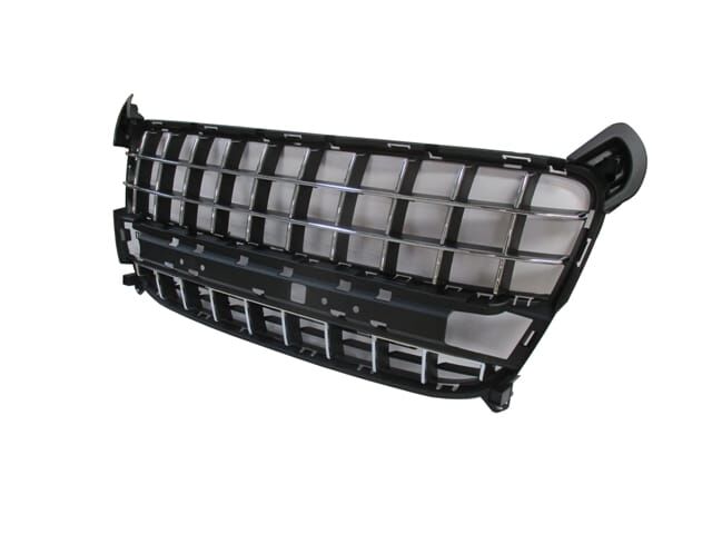 PEUGEOT 3008- 09/13; ÖN TAMPON PANJURU ÜST SİYAH/NİKELAJ ÇITALI (TYG)