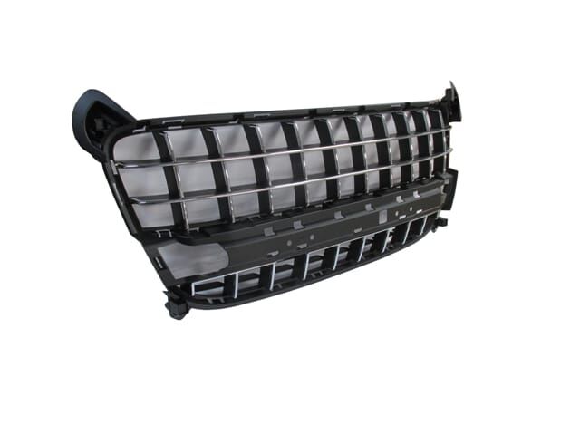 PEUGEOT 3008- 09/13; ÖN TAMPON PANJURU ÜST SİYAH/NİKELAJ ÇITALI (TYG)