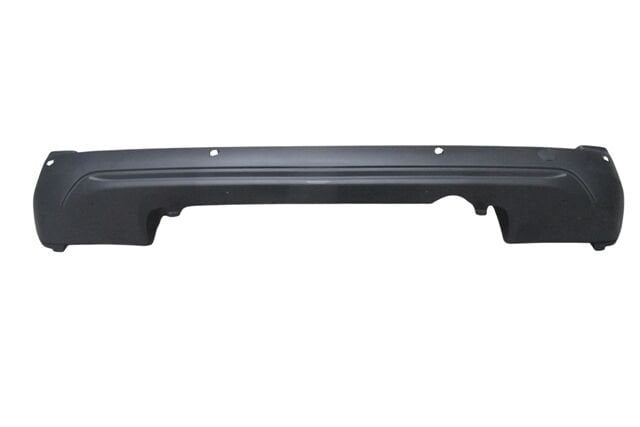 (YENİ ÜRÜN!!!)PEUGEOT RIFTER- 19/24; ARKA TAMPON SIYAH (6 SENSÖR DELIKLI/ÇEKI DEMIRI KAPAKLI)