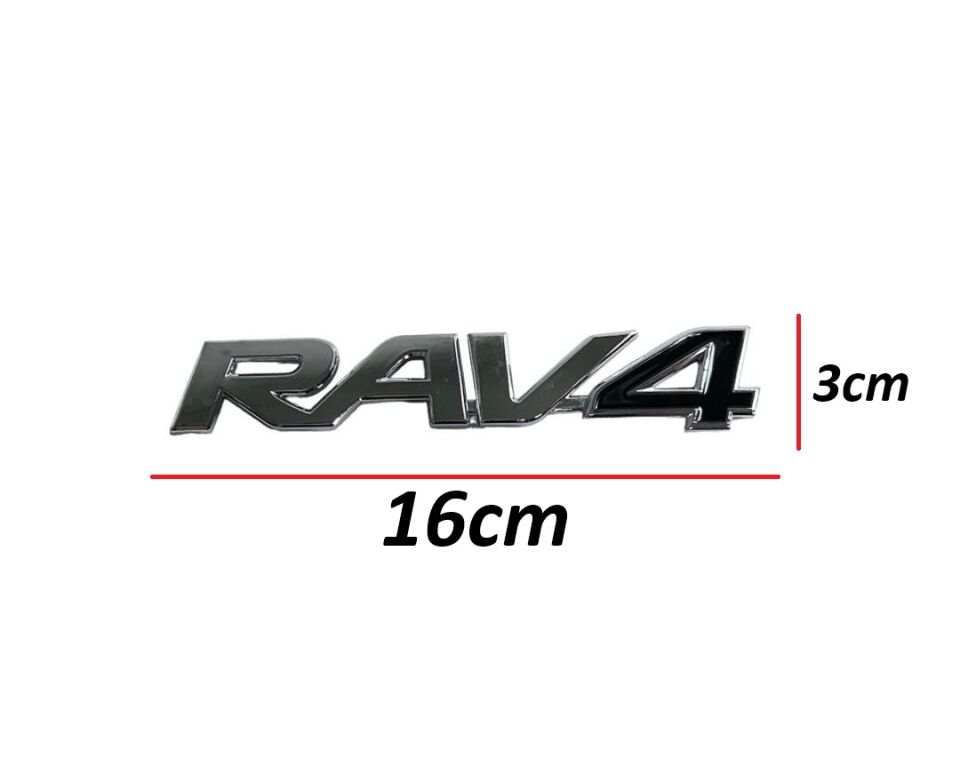 Toyota Bagaj Krom Rav4 00-12 Arka(Rav4 Yazısı)