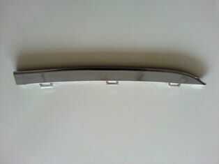 FIAT LINEA- 12/17; ÖN PANJUR ÜST ÇITASI KISA NİKELAJLI SAĞ (EUROBUMP)