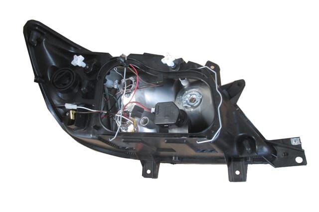 MERCEDES SPRINTER- 03/07; FAR LAMBASI SOL ELEKTRİKLİ/MOTORLU SİSLİ/ŞEFFAF CAM (AYFAR) (E MARKLI)