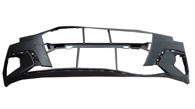 AUDI A3- SD/SB- 21/25; ÖN TAMPON ASTARLI SİYAH FAR YIKAMA KAPAKLI/SENSÖR DELİKLİ (ADVANCED)(TYG)