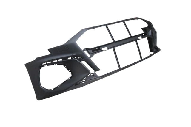 AUDI A3- SD/SB- 21/25; ÖN TAMPON ASTARLI SİYAH FAR YIKAMA KAPAKLI/SENSÖR DELİKSİZ (S LINE)(TYG)