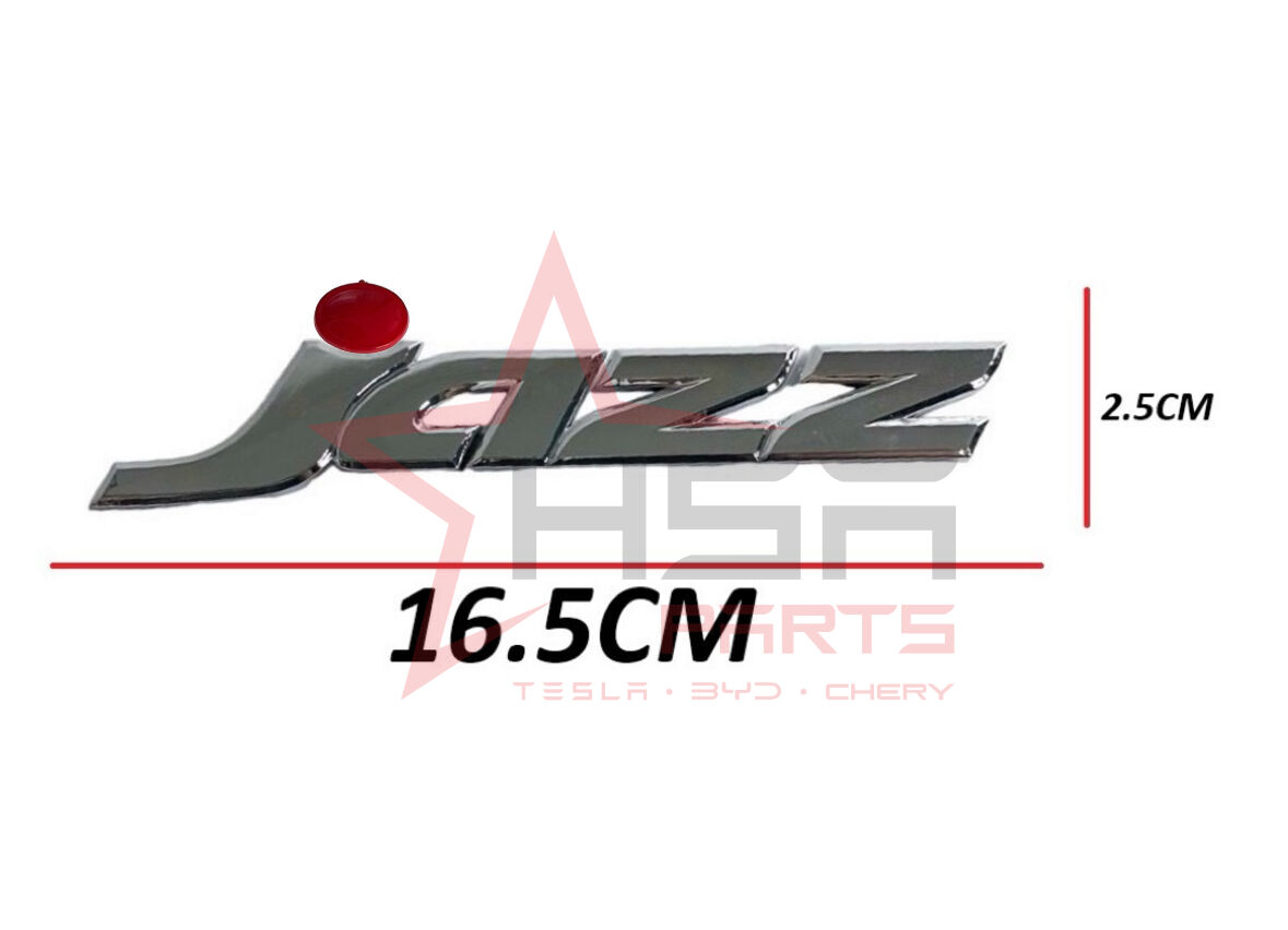 Honda Jazz Arka Bagaj Yazısı Krom (Jazz Yazısı) 2002-2008 (75722-SAA-E00)