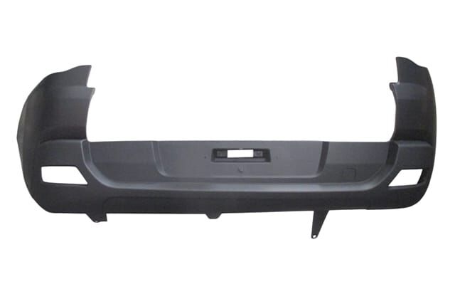 PEUGEOT 3008- 09/13; ARKA TAMPON SİYAH SENSÖR DELİKSİZ (TW)