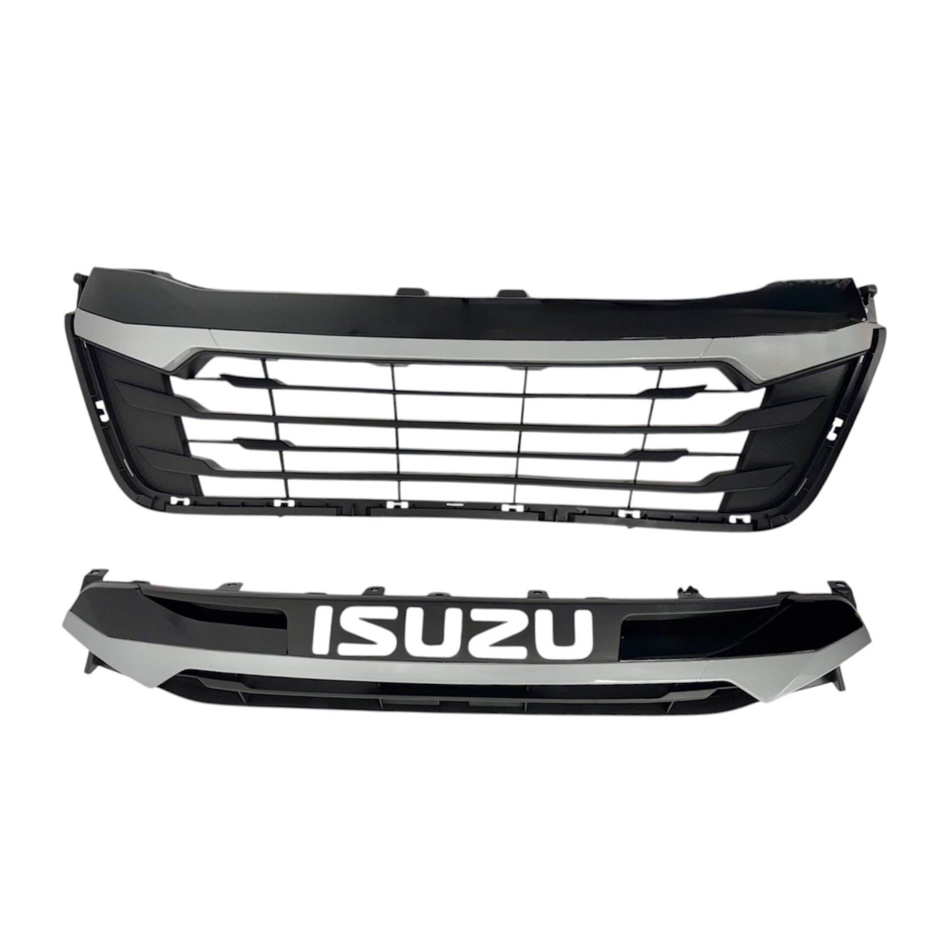 Isuzu Panjur D-max 22-24 Ön (Siyah/Gri)