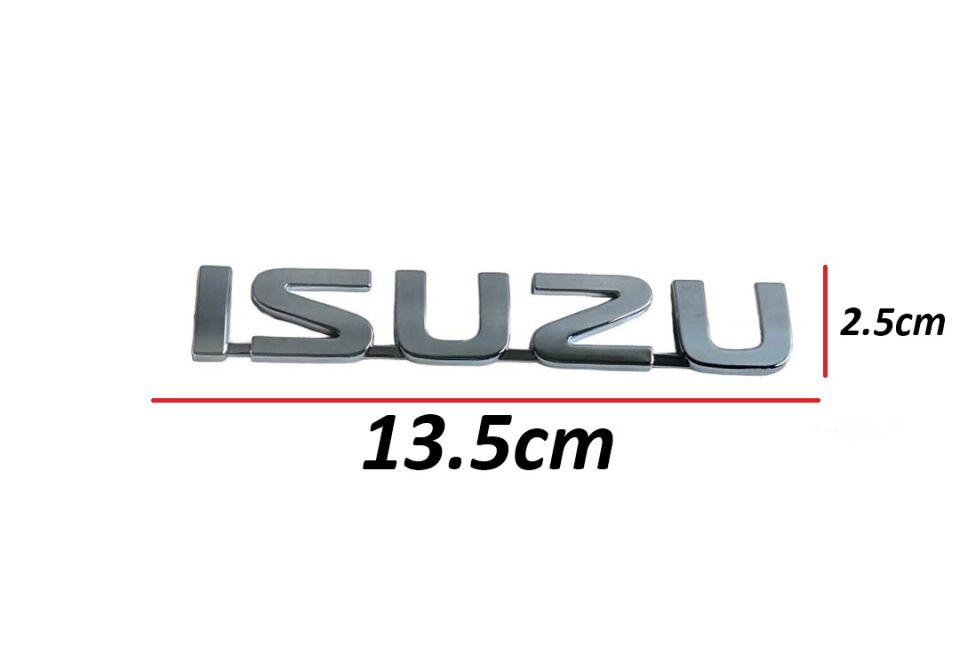 Isuzu Bagaj Krom D-max 11-19 Arka(Isuzu Yazısı)