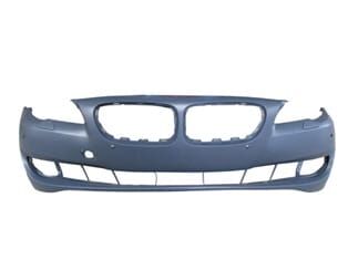 BMW 5 SERI- F10- 10/13; ÖN TAMPON (SENSÖR VE FAR YIKAMA DELİKLİ) (TYG)
