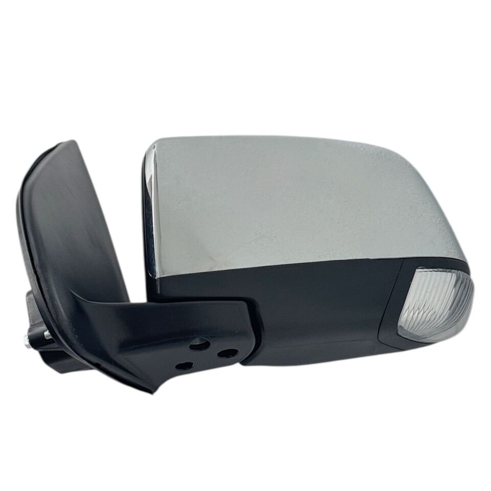 Isuzu Ayna Dikiz D-max 12-16 Sol (Elektrikli/Sinyalli 8 Fiş Krom) (Arapça Yazılı)