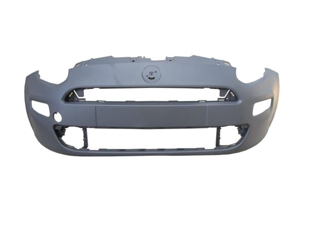 FIAT PUNTO- EVO- 12/16; ÖN TAMPON SİYAH (PANJUR VE SİNYAL DELİKLİ) (EUROBUMP)