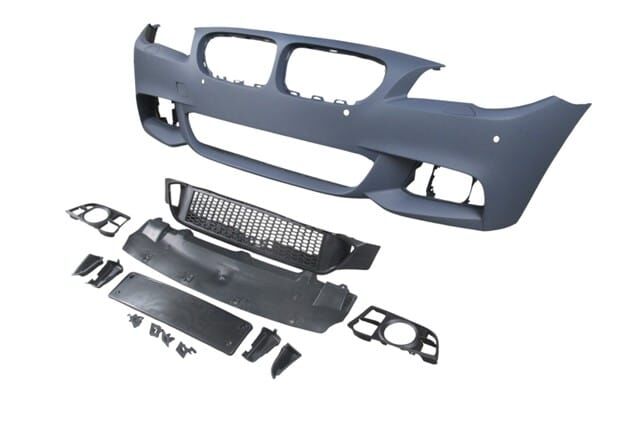BMW 5 SERI- F10- 13/16; ÖN TAMPON ASTARL(SİS D.Lİ/IZGRALI/PLAKA PLASTİK/FAR.YIK.LI/SEN.D.)M-TECH/LCI