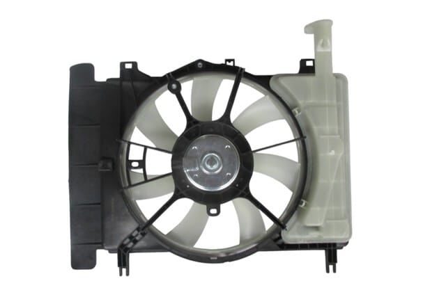 TOYOTA YARIS- 06/11; RADYATÖR FAN DAVLUMBAZI KOMPLE (7KANAT)(BİDONLU) (MOTORLU) (ORİS)
