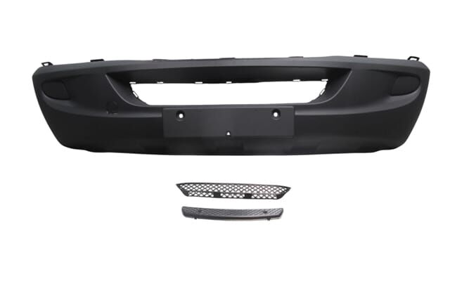 MERCEDES SPRINTER- 07/13; ÖN TAMPON SİYAH (ÇEK DEMİR KAPAKLI/SİS DLİKSİZ/IZGARALI/BASAMAK PLASTİKLİ)