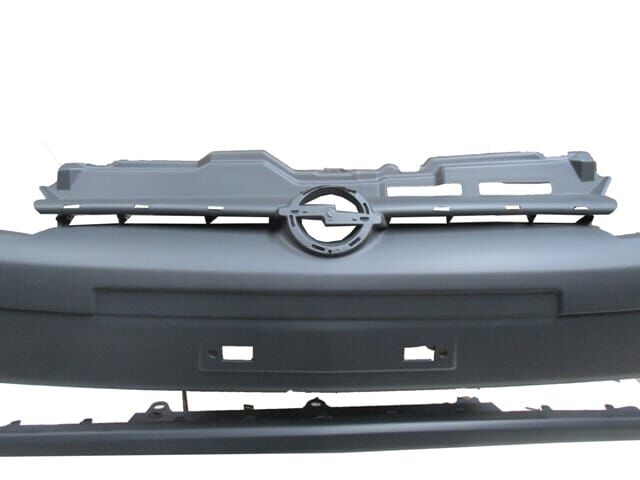 OPEL CORSA- C- 00/03; ÖN TAMPON SİYAH (PANJURA NİKELAJ TAKILAN) TYG)
