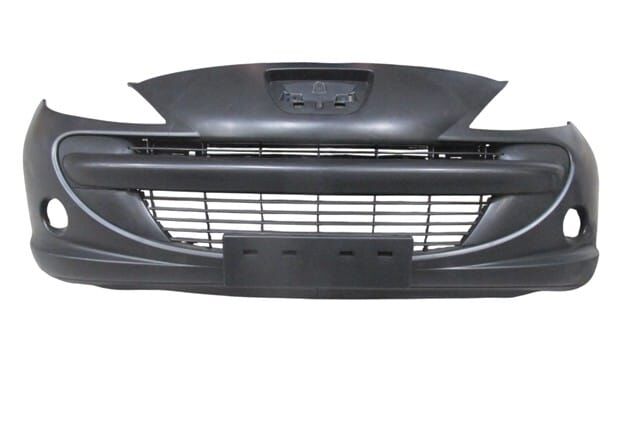 PEUGEOT 206 PLUS- HB- 10/13; ÖN TAMPON PANJURLU KOMPLE/KARLIKLI/PLAKALIKLI/BRAKETLİ/SİS DELİKLİ (TW)