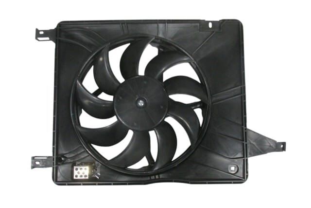 NISSAN QASHQAI- J10- 07/13; RADYATÖR FAN DAVLUMBAZI KOMPLE 1.5 DCİ (9 KANAT) (MOTORLU) (ORİS)