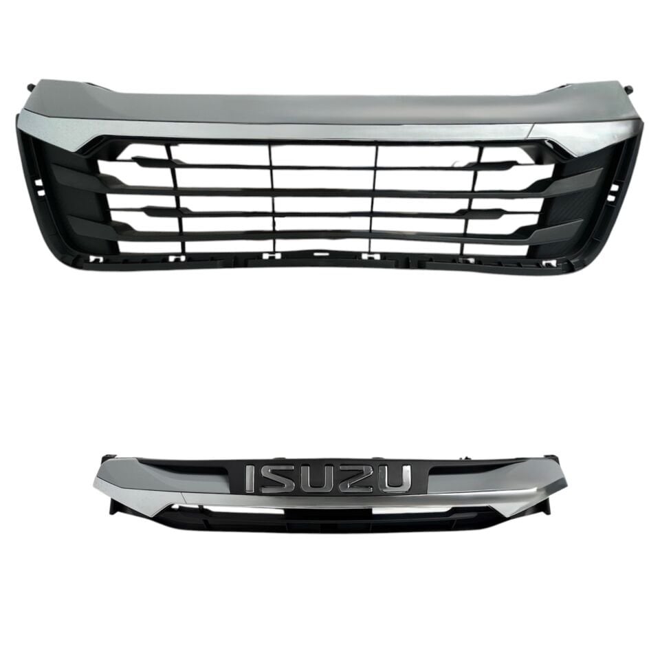 Isuzu Panjur D-max 22-24 Ön (Nikelaj/Siyah)